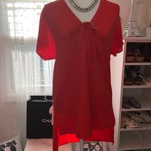 Zara Orange blouse size S